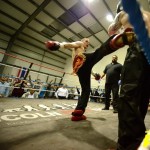 Roman Sikorski roared on by his fans