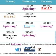 New MAP Timetable